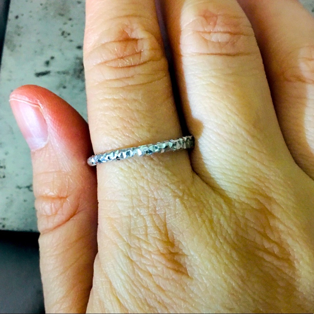 Minimalist Stacking Ring Sz 10